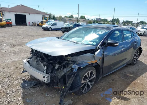 2018 Nissan Maxima 3.5 Sl из США, поврежденный, VIN 1N4AA6AP2JC400485